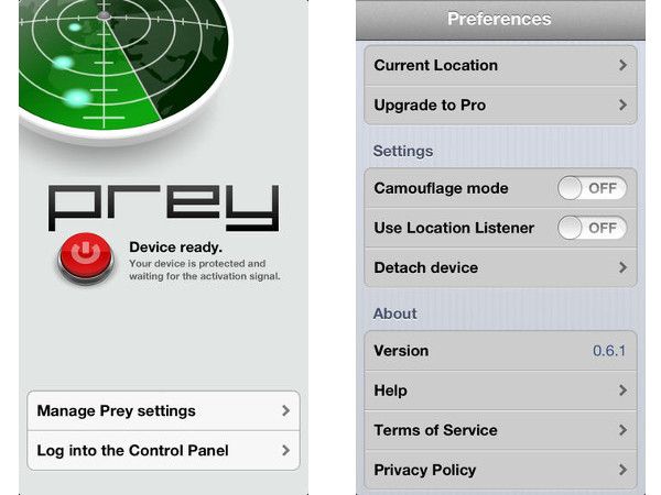Prey (Android / iOS)