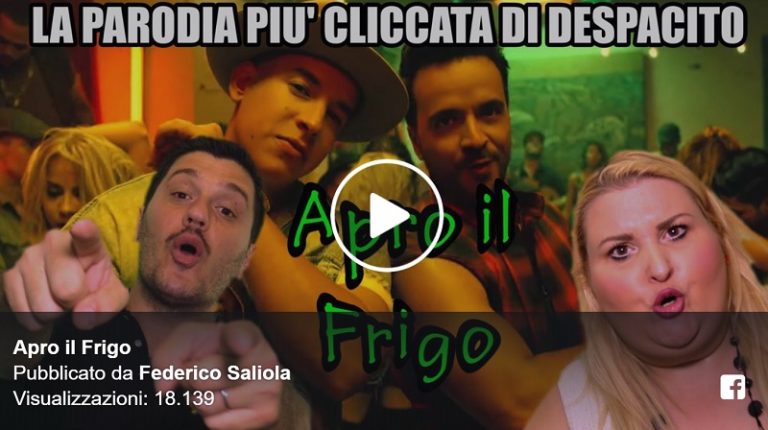 Parodia, Apro il frigo!