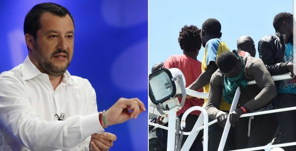 Matteo Salvini taglia i costi dell’accoglienza: da 35 euro a 19 euro a migrante