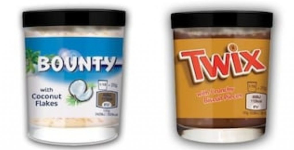 Dopo la crema Pan di Stelle arrivano anche il Twix, il Bounty ed altri