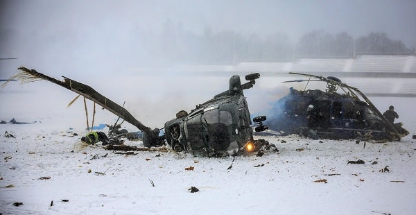 Aosta, scontro in volo tra un aereo ed un elicottero: tragedia da diversi morti