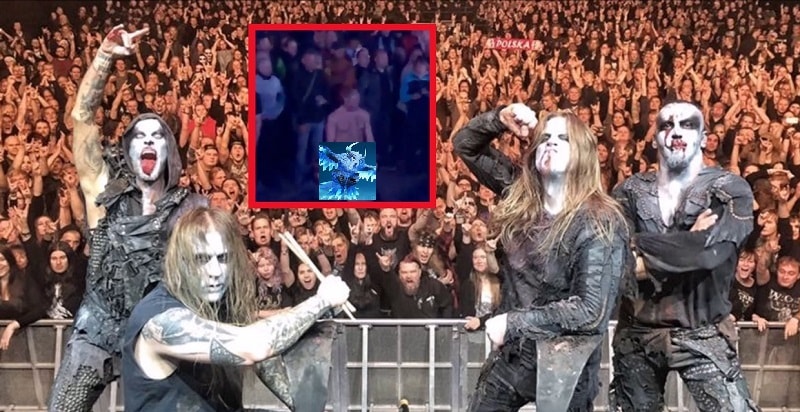 Vanno al concerto dei Behemoth e fanno sesso: il cantante posta il video sui social