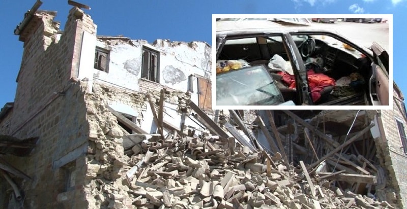 Terremoto Centro Italia, 52enne vive da 3 anni in auto in attesa che venga ricostruita la sua casa