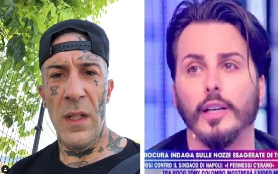 Simone attacca Tony Colombo: “Scarto della società, parli della mia donna ma non guardi chi hai accanto”