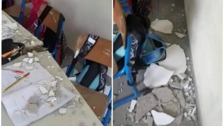 Casalnuovo: crolla il soffitto di una classe: paura in una scuola elementare, ferito un bambino