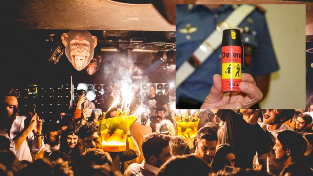 Panico alla discoteca Hollywood, spruzzano spray al peperoncino: soccorsi dai carabinieri e 118