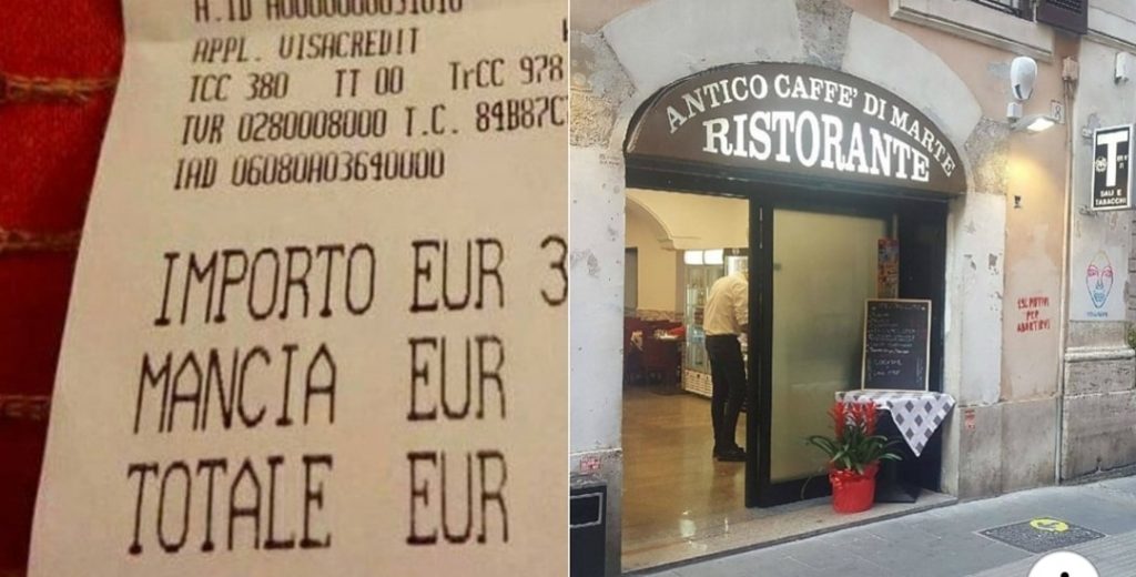 Roma, maxi scontrino al centro storico, 429 euro per due spaghetti: “Turiste giapponesi truffate”