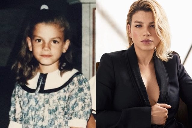 Emma Marrone da piccola con il look anni ’90, il dolce scatto fa impazzire i fan