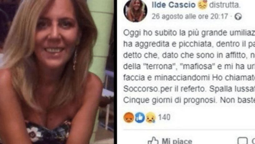 “Terrona e mafiosa, torna a casa tua”. Siciliana picchiata e minacciata di morte dai vicini