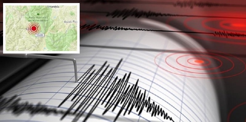 Terremoto Centro Italia, scossa di magnitudo 4.1: paura e gente in strada