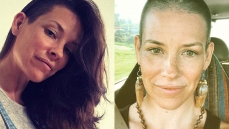 Evangeline Lilly, il cambio look è drastico: si rasa i capelli a zero dopo il sondaggio sui social