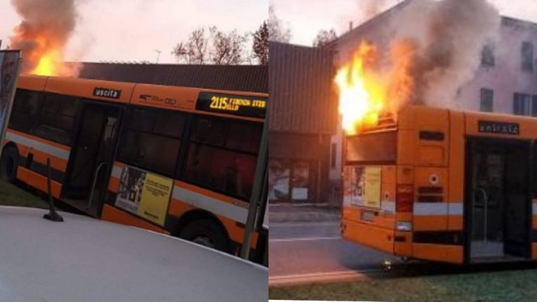 Italia Fidenza: autobus pieno di studenti prende fuoco: minuti di panico