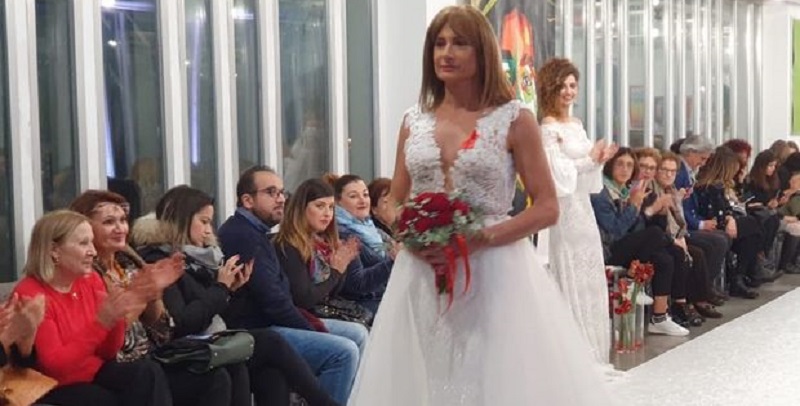 “Una grande emozione”, Vladimir Luxuria in abito da sposa fa il pieno di like