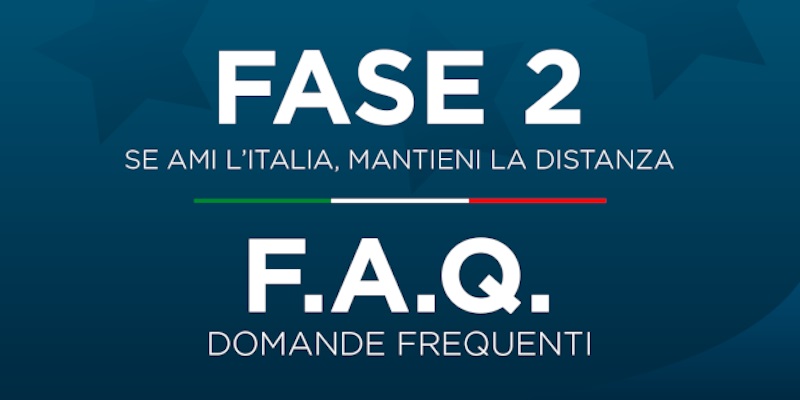 Il Governo risponde a tutte le Faq sulla Fase 2: quello che c’è da sapere