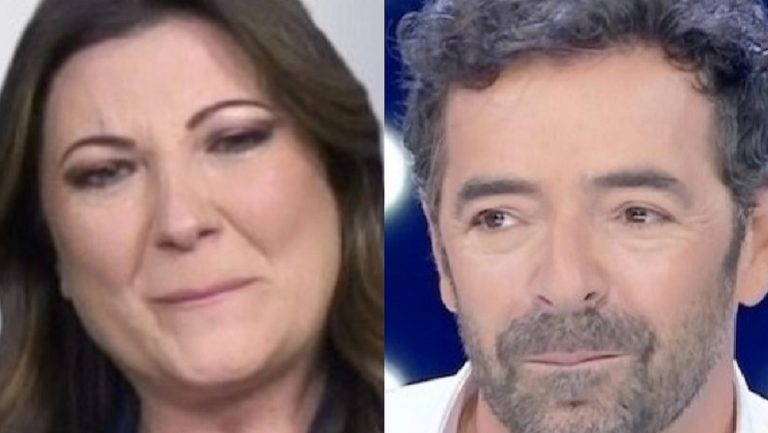 Giovanna Civitillo scoppia a piangere parlando di Amadeus, gelo totale nello studio di Alberto Matano: “Scusate, ma devo dirlo..”