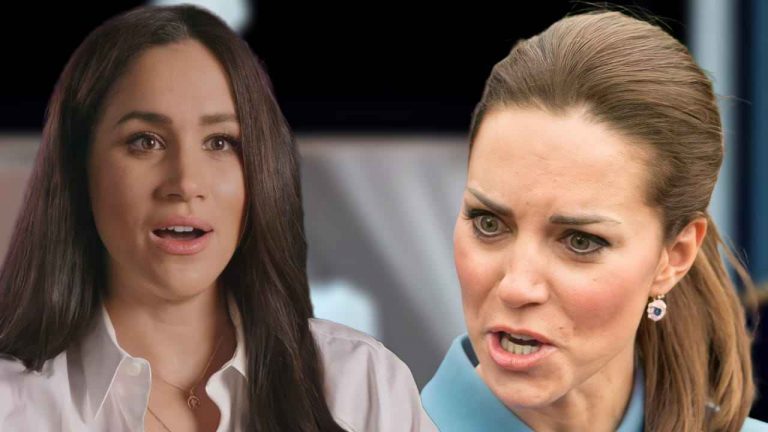 Kate Middleton una furia, tremendo schiaffo a Meghan Markle: rissa a palazzo | VIDEO