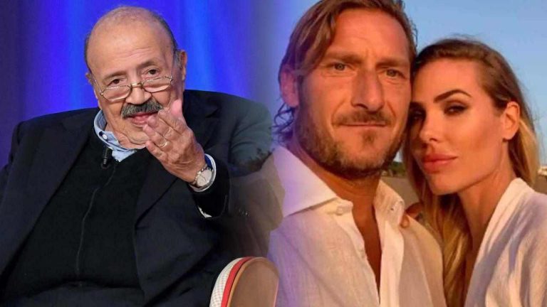 Maurizio Costanzo, le parole inaspettate su Totti e Ilary: la proposta del conduttore è sconvolgente