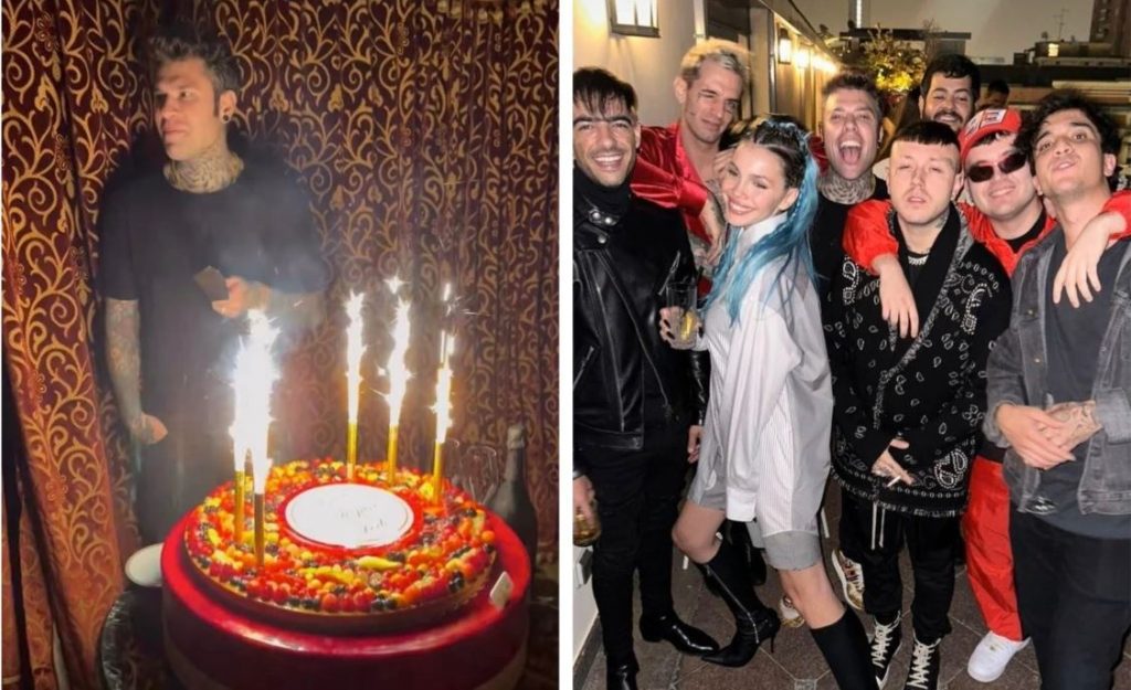 Fedez spegne 33 candeline, le foto della festa in uno degli hotel più esclusivi di Milano