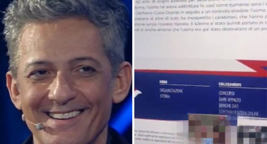 Fiorello inquadra l’iPad ma ci sono due video p0rno