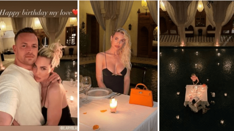 Ilary Blasi compie 42 anni, serata da mille e una notte con il suo Bastian