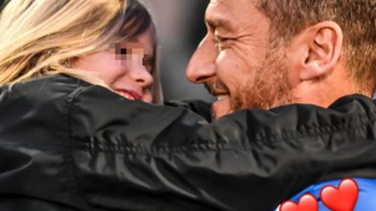 Francesco Totti dolce sorpresa: la figlia Isabel lascia bocca aperta