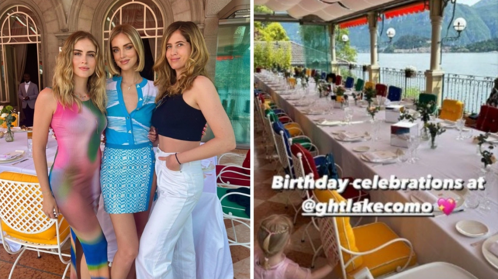 Chiara Ferragni spegne 36 candeline in un hotel di lusso sul lago di Como