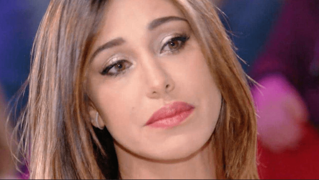 La conduttrice Belen Rodriguez: coinvolta in un tragico incidente