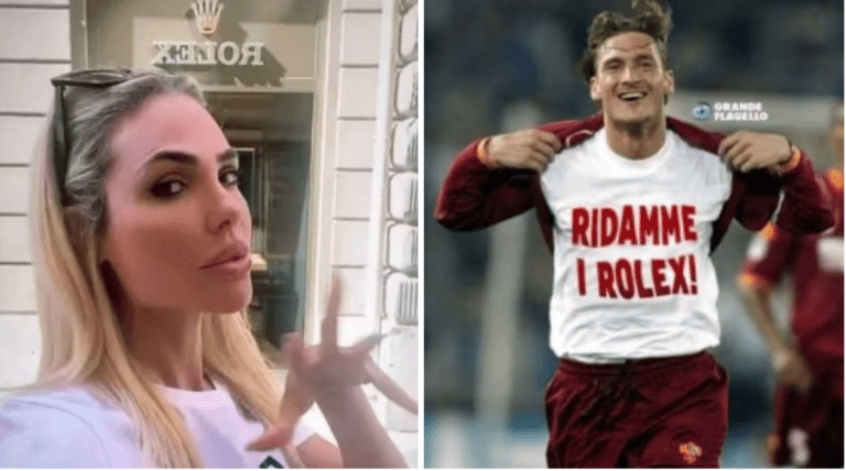 Totti e Ilary, la guerra dei Rolex finisce con “l’affidamento condiviso”