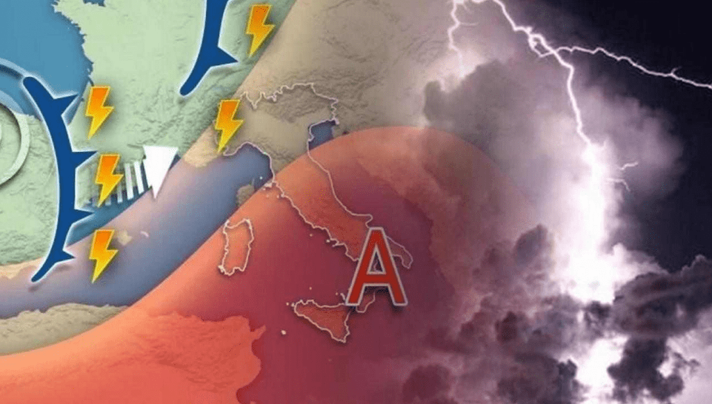 Meteo: sarà un weekend disastroso, anticiclone e temporali pericolosi in arrivo