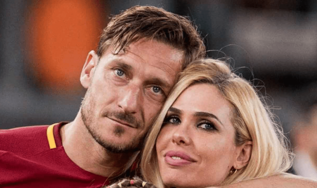 Francesco Totti beccato di nuovo con Ilary: tutto ripreso in diretta tv